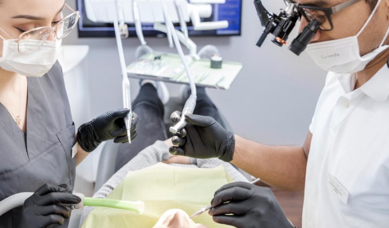 Fabrication of the dental bridge